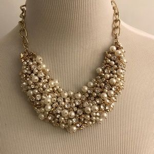 Talbots pearl and sparkle necklace.